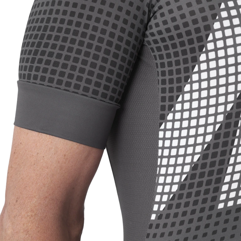 MAVIC AKSIUM GRAPHIC Short Sleeve Jersey Blue