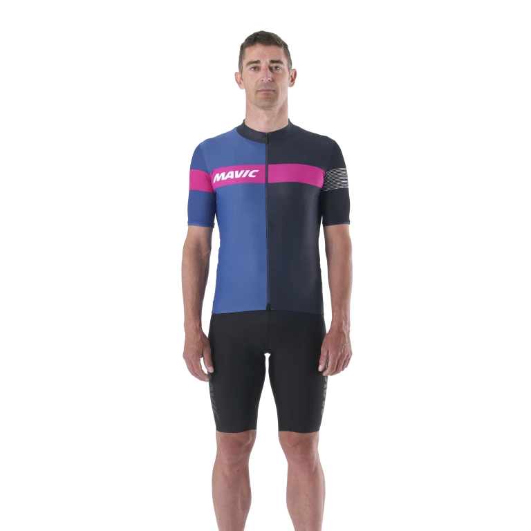 MAVIC KSYRIUM PRO Short Sleeve Jersey Blue