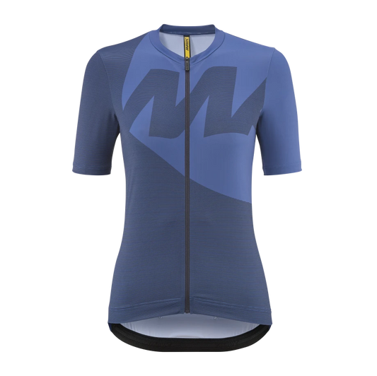 Women's MAVIC ICON GRAPHIC Short Sleeve Jersey Blue