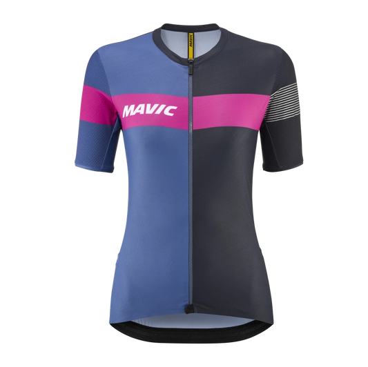Women's MAVIC KSYRIUM PRO Short Sleeve Jersey Blue