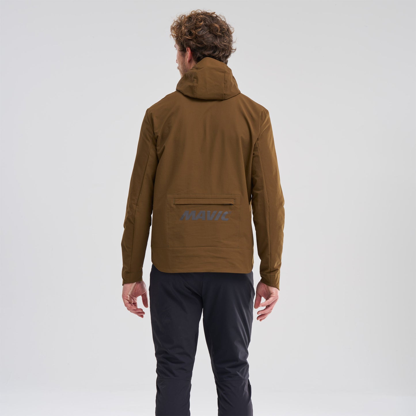 MAVIC DEEMAX THERMO WIND HOODIE Μπουφάν καφέ