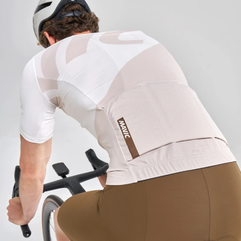 MAVIC ICON GRAPHIC Short Sleeve Jersey Beige