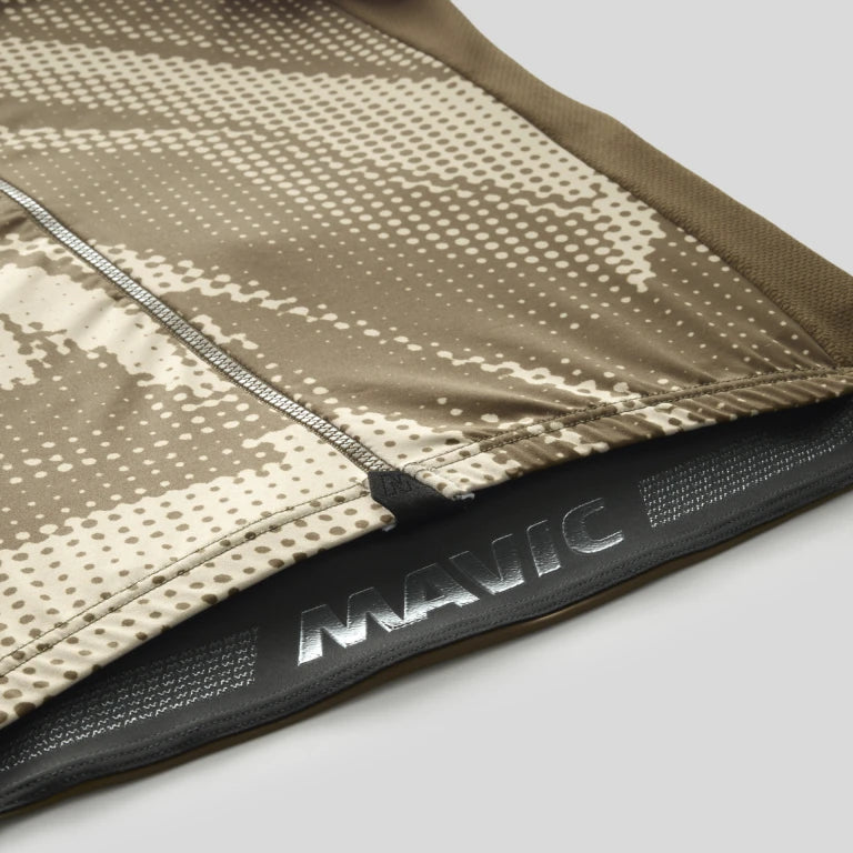 MAVIC AKSIUM GRAPHIC Κοντομάνικο Jersey Μπεζ/Καφέ