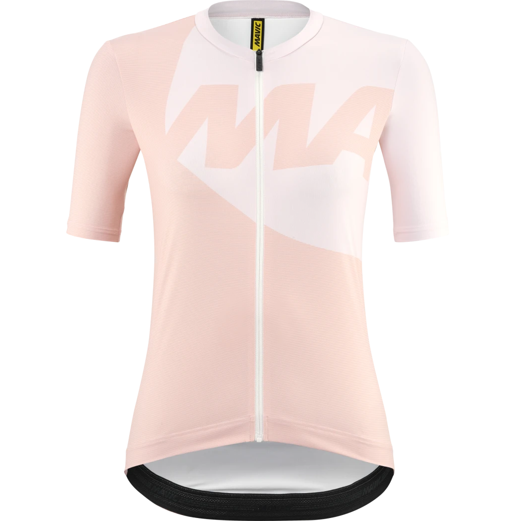 Γυναικείο ροζ MAVIC ICON GRAPHIC Κοντομάνικο Jersey με κοντό μανίκι