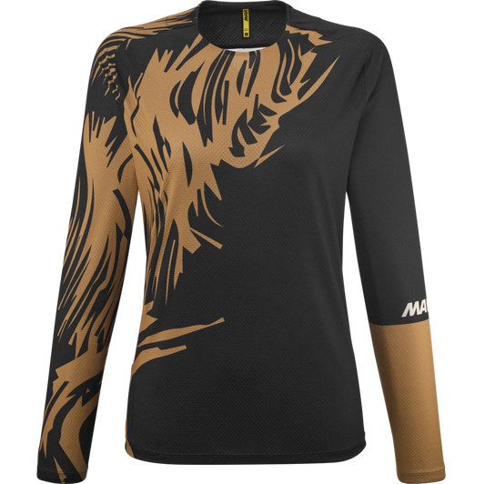 Γυναικείο MAVIC DEEMAX ENDURO Long Sleeve Jersey Μαύρο