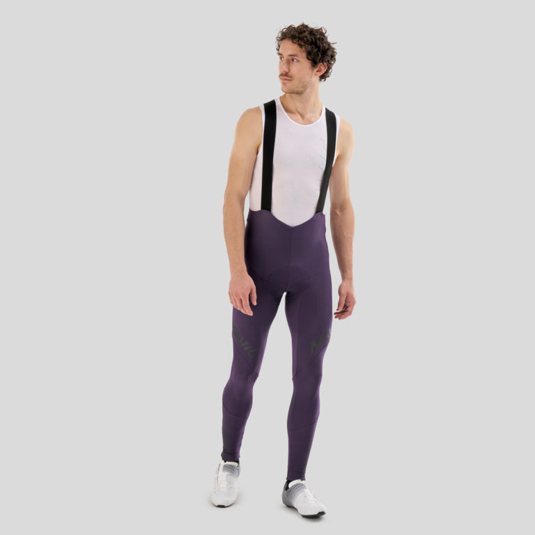 KSYRIUM THERMO μωβ Bib Tight