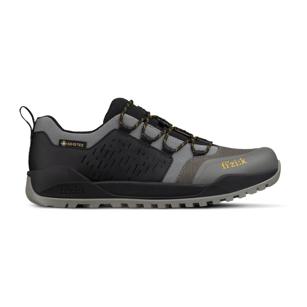 Παπούτσια ποδηλασίας βουνού FIZIK TERRA ERGOLACE GTX FLAT Γκρι/Μαύρο