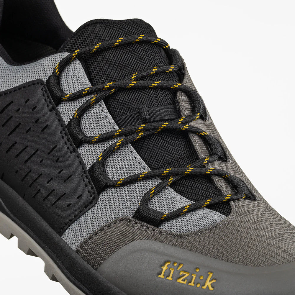 Παπούτσια ποδηλασίας βουνού FIZIK TERRA ERGOLACE GTX FLAT Γκρι/Μαύρο