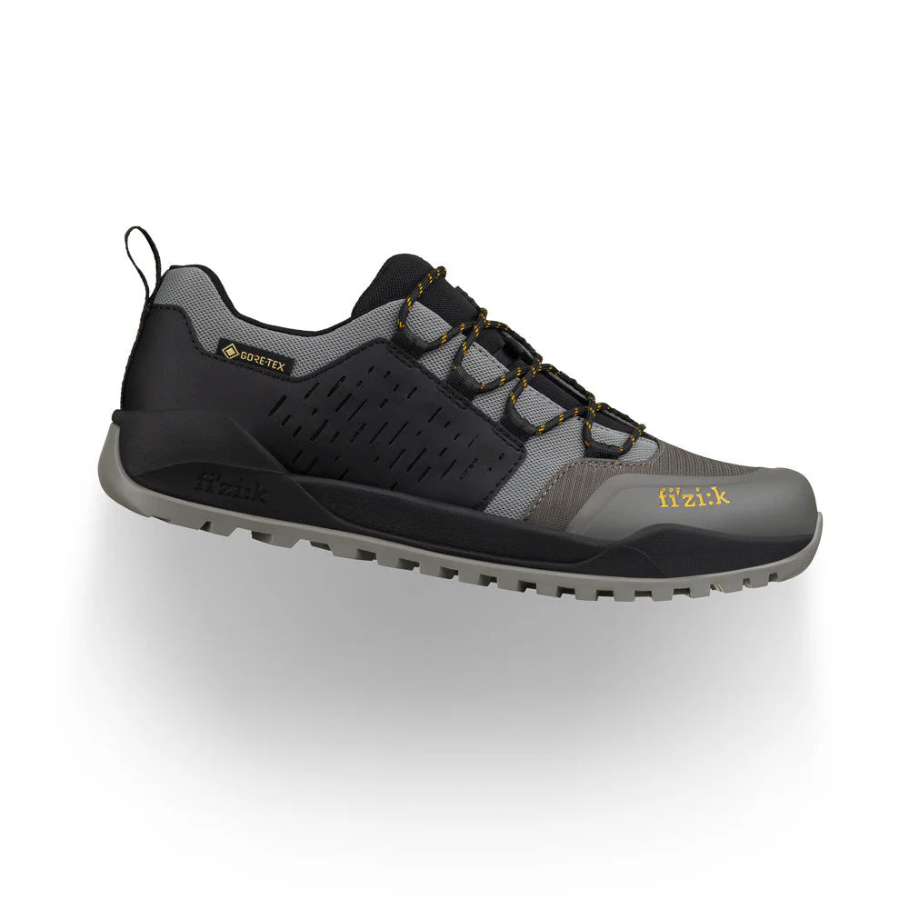 Παπούτσια ποδηλασίας βουνού FIZIK TERRA ERGOLACE GTX FLAT Γκρι/Μαύρο