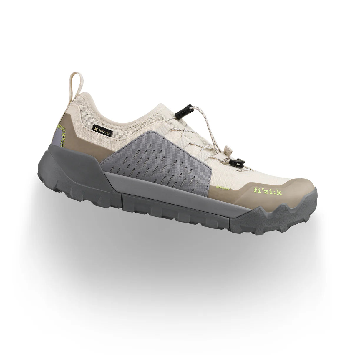 Παπούτσια ποδηλασίας βουνού FIZIK ERGOLACE 2 GTX FLAT Μπεζ/Γκρι