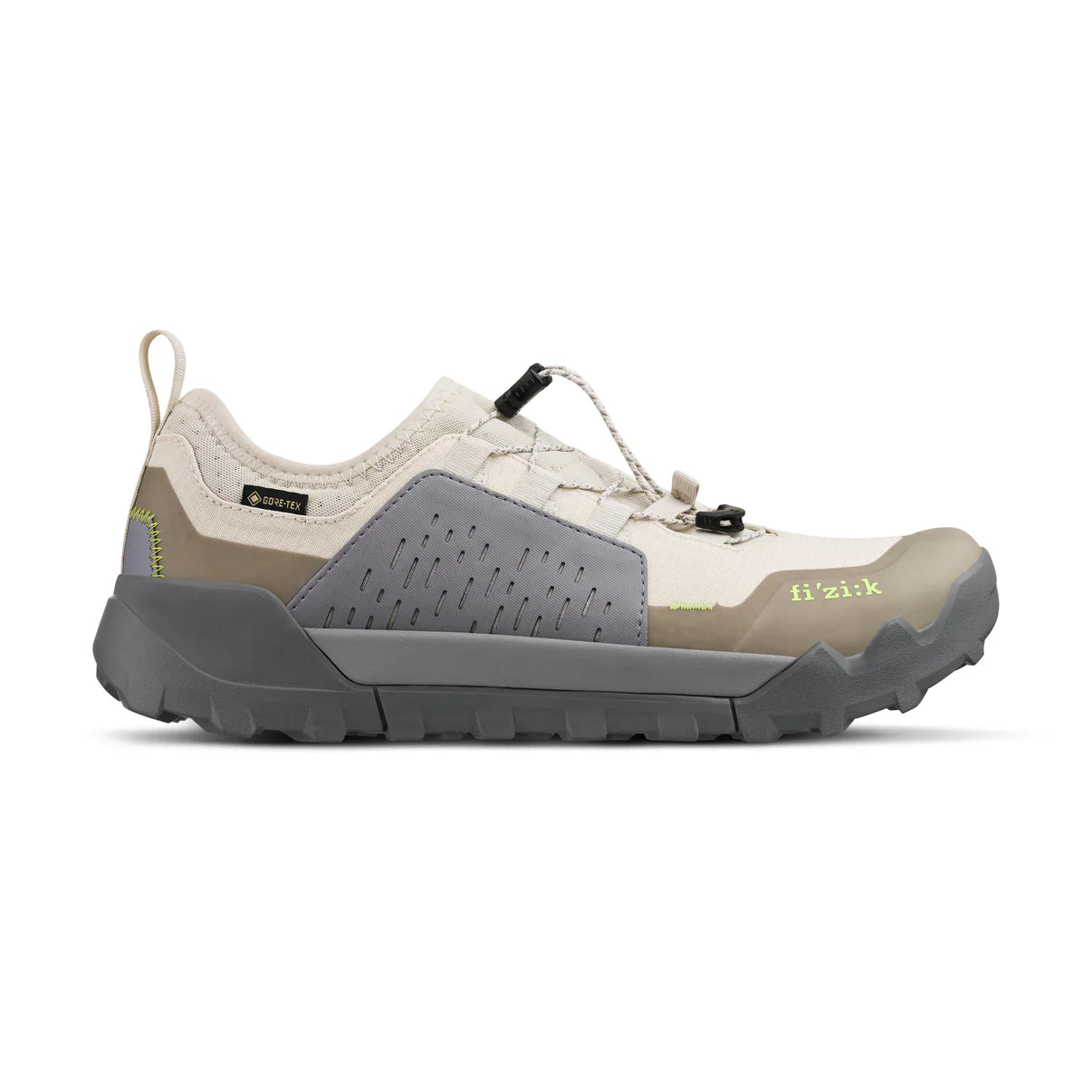 Παπούτσια ποδηλασίας βουνού FIZIK ERGOLACE 2 GTX FLAT Μπεζ/Γκρι