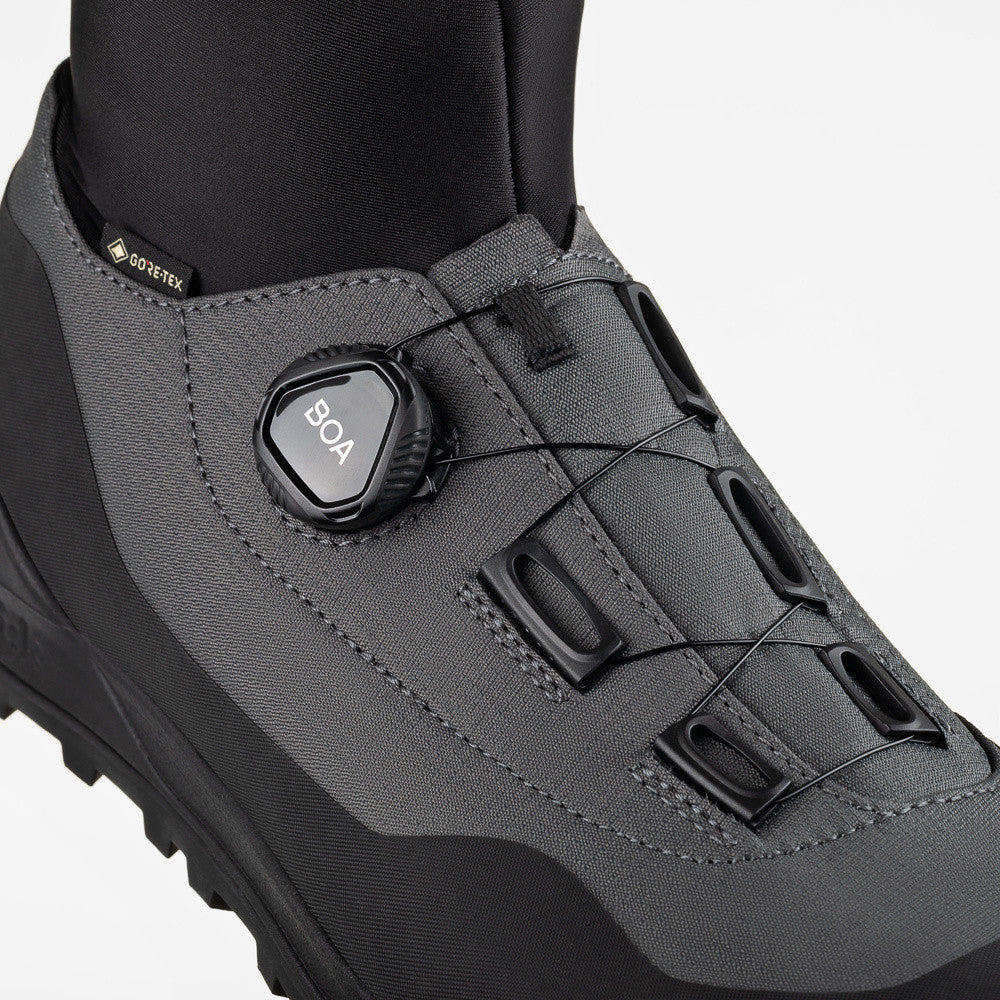 Παπούτσια ποδηλασίας βουνού FIZIK HIVER TERRA NANUQ GTX Μαύρο/Γκρι