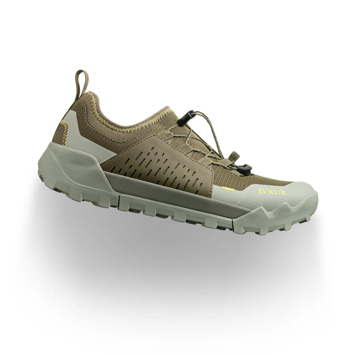 FIZIK TERRA ERGOLACE 2 Mountain Bike Shoes, Brown/Green
