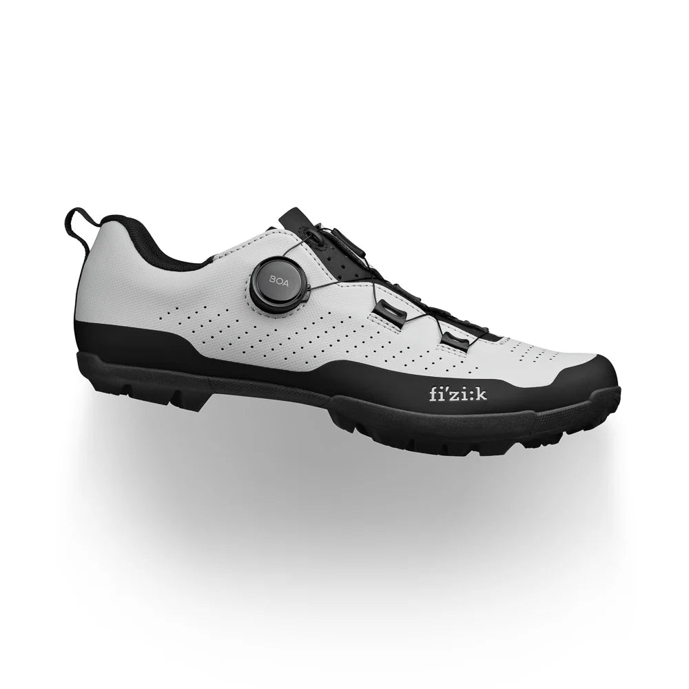 FIZIK TERRA ATLAS XC/Gravel Mountain Bike Shoes, Gray/Black