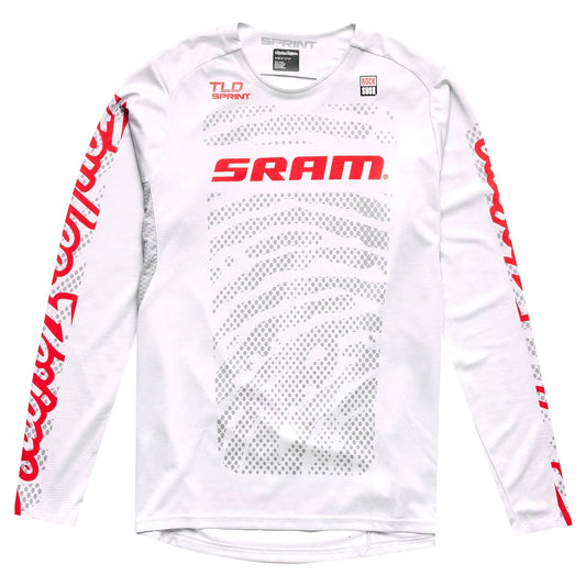TROY LEE DESIGNS SPRINT SRAM Μακρυμάνικη φανέλα Λευκό