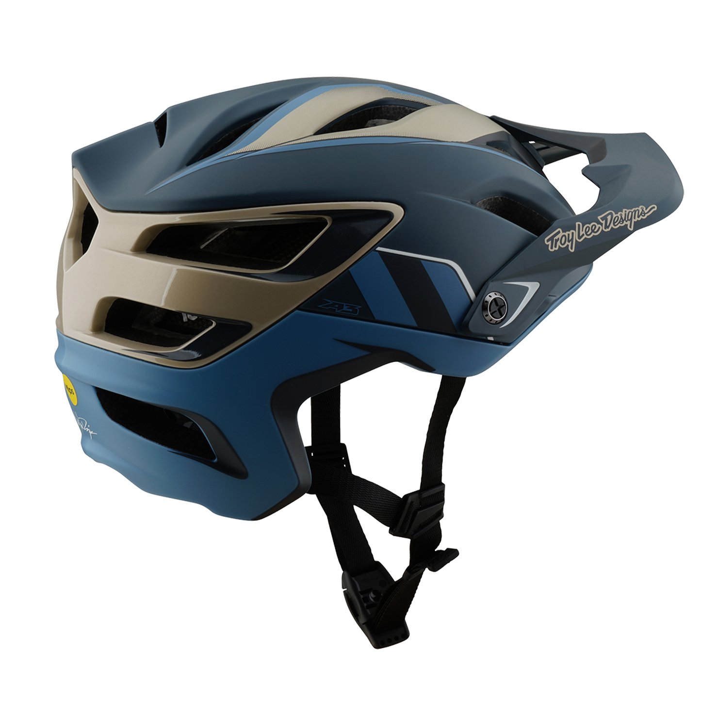 MTB Helmet TROY LEE DESIGNS A3 MIPS Blue/Gold