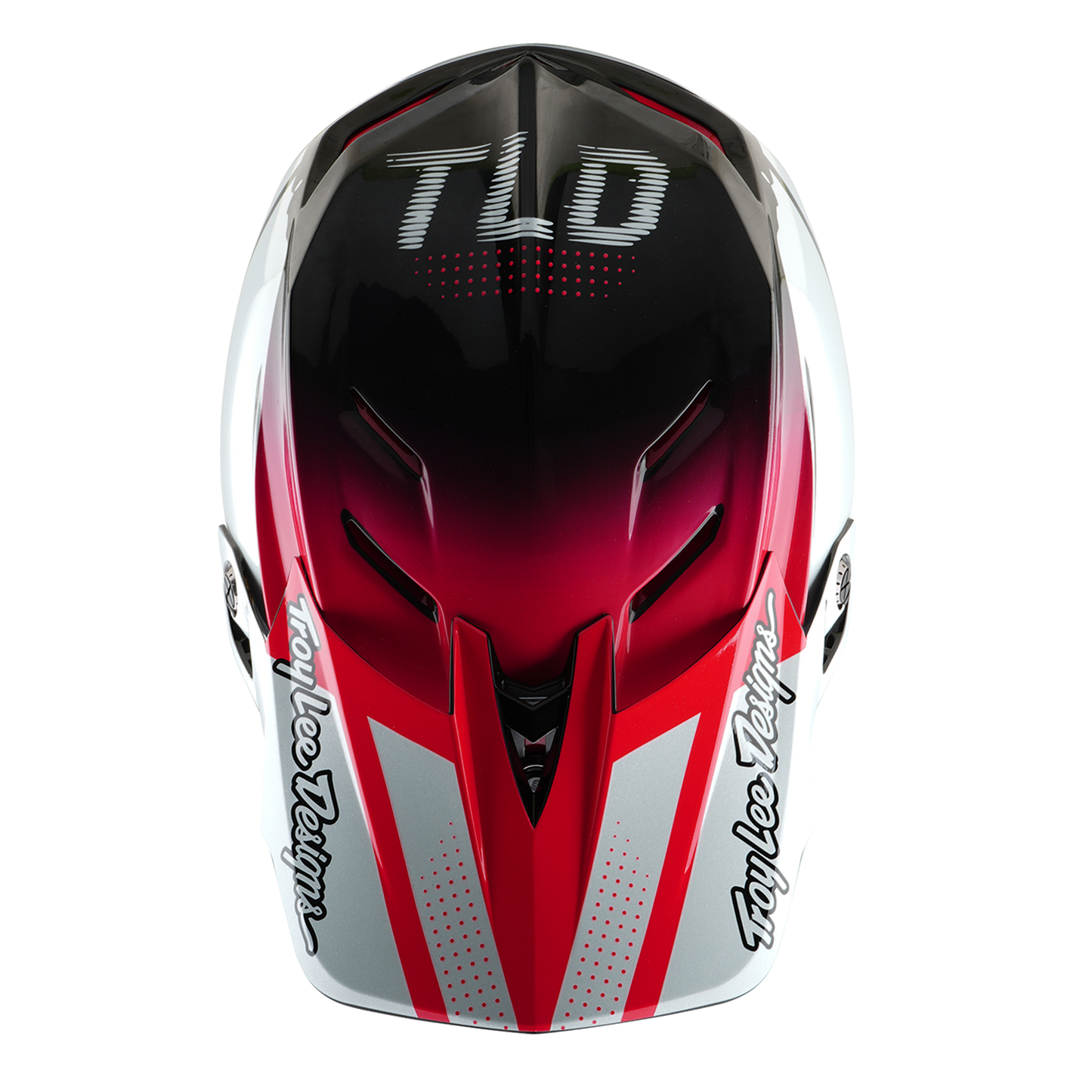 MTB Helmet TROY LEE DESIGNS D4 CARBON MIPS Drip White