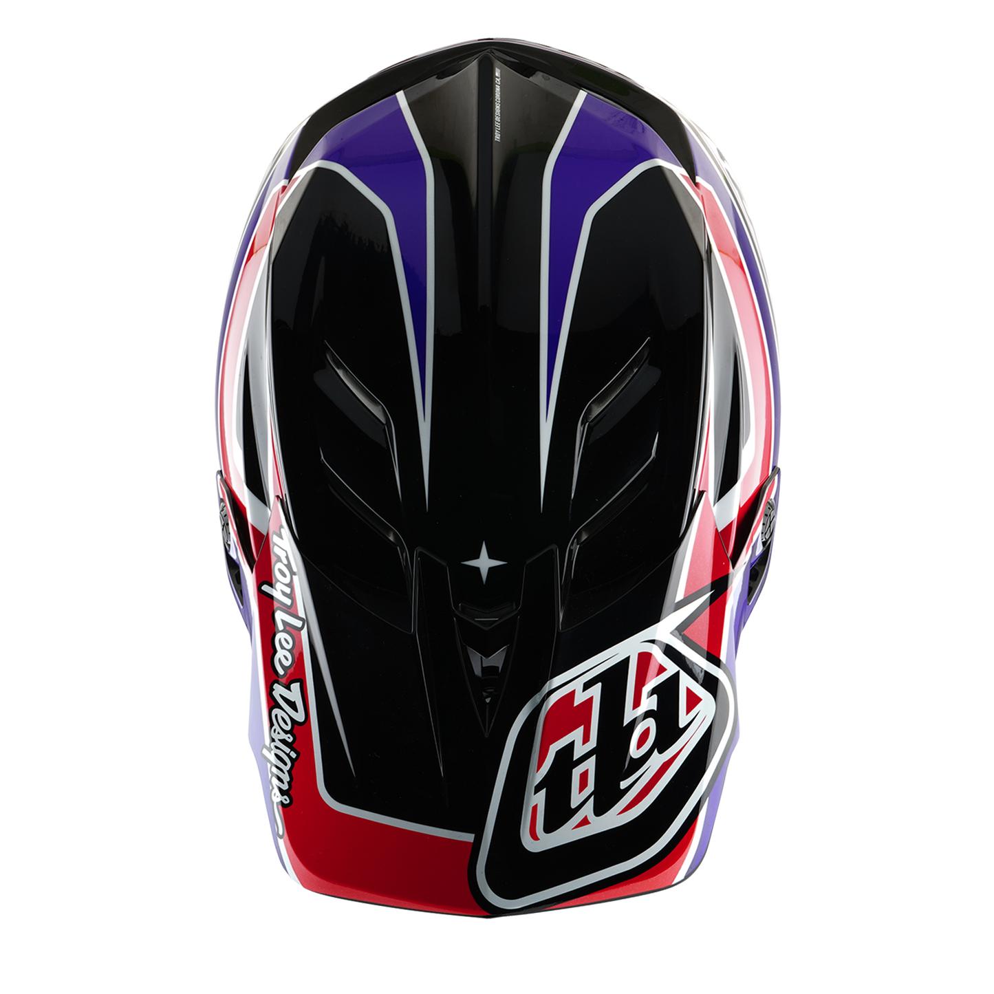 MTB Helmet TROY LEE DESIGNS D4 POLYACRYLITE MIPS LINEAR Black