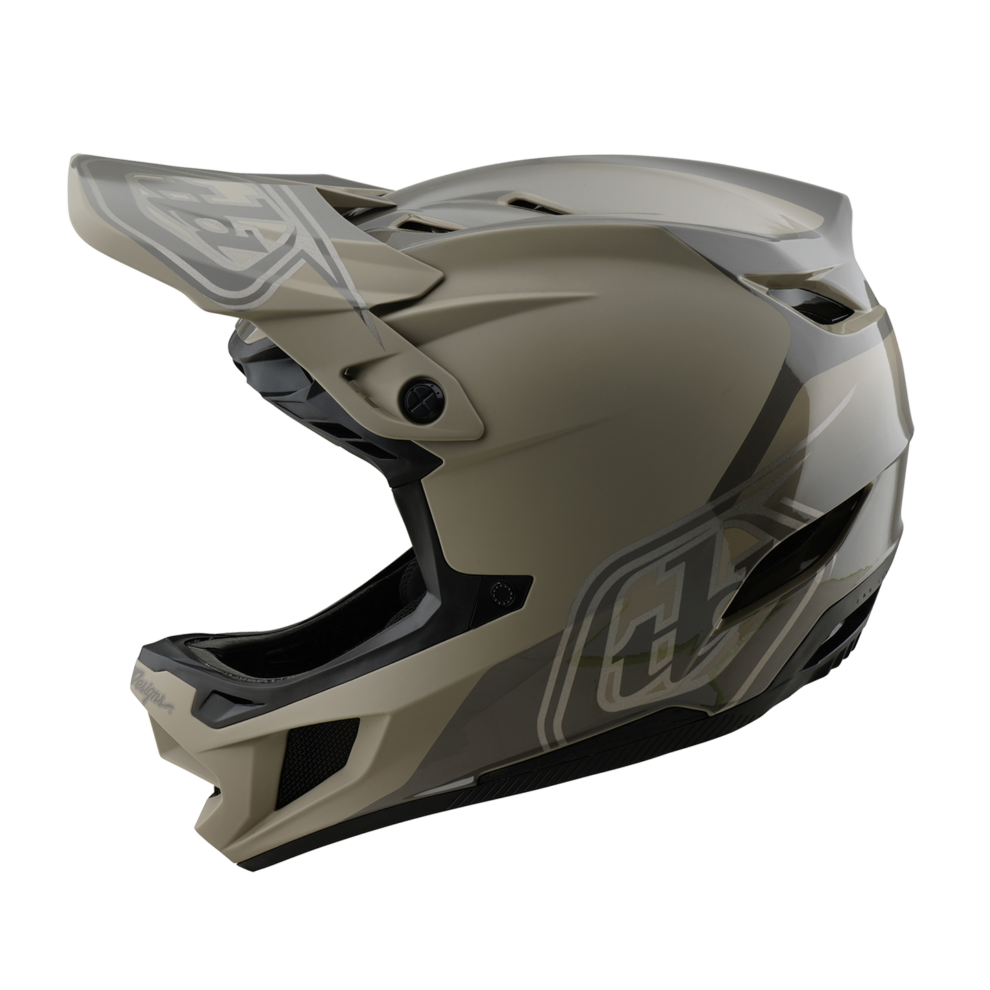 MTB Helmet TROY LEE DESIGNS D4 POLYACRYLITE MIPS SHADOW Khaki