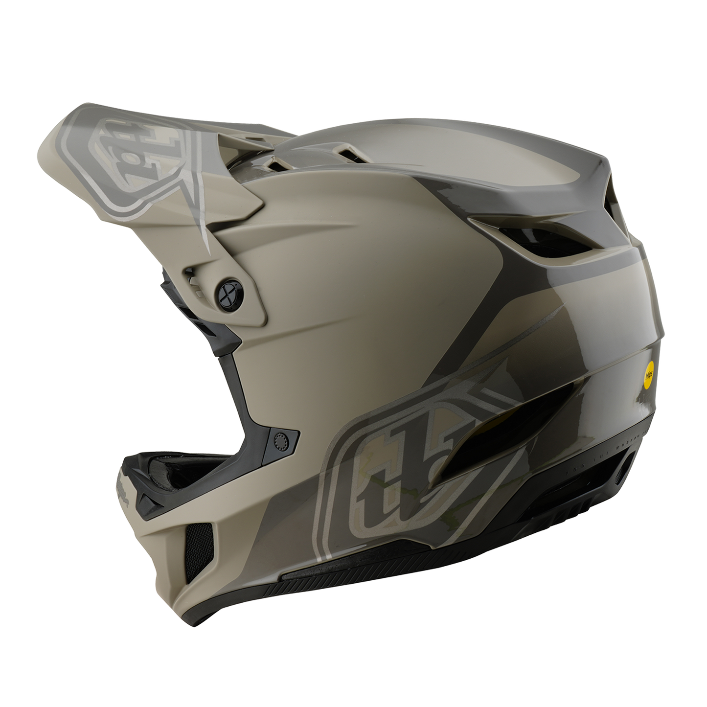 MTB Helmet TROY LEE DESIGNS D4 POLYACRYLITE MIPS SHADOW Khaki