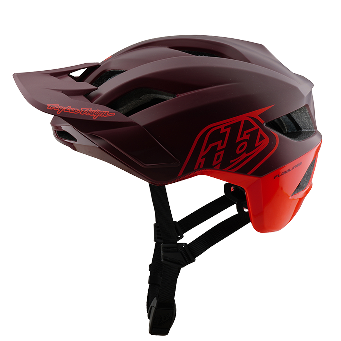 MTB helmet TROY LEE DESIGNS FLOWLINE SE MIPS Bordeaux/Red