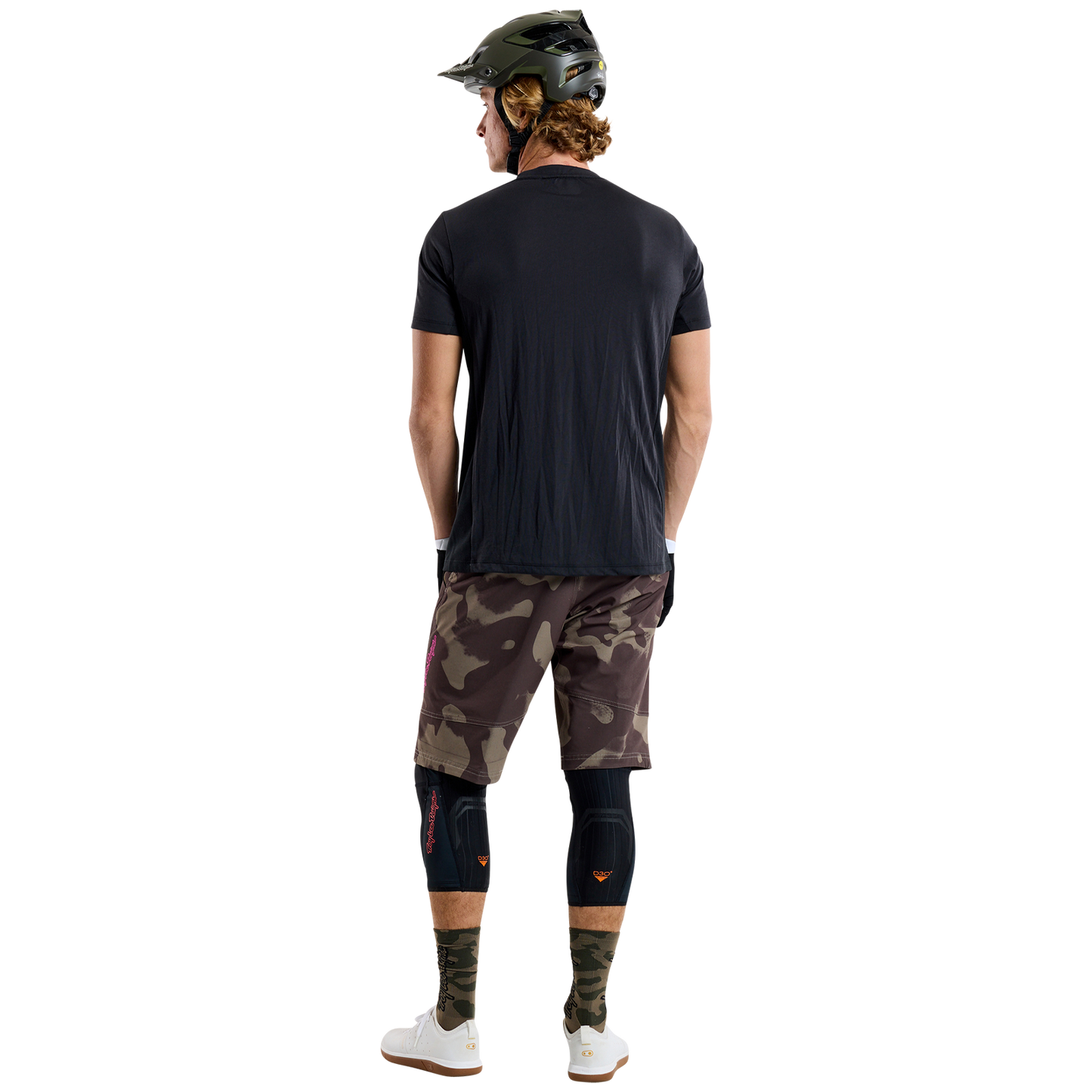TROY LEE DESIGNS SKYLINE RIDE TEE SIGNATURE Jersey Short Sleeve Black 2025