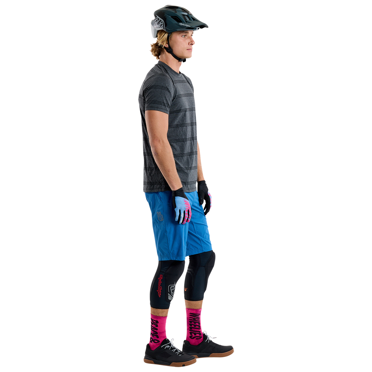 TROY LEE DESIGNS SKYLINE RIDE TEE WASH OUT Κοντομάνικο Jersey Γκρι 2025