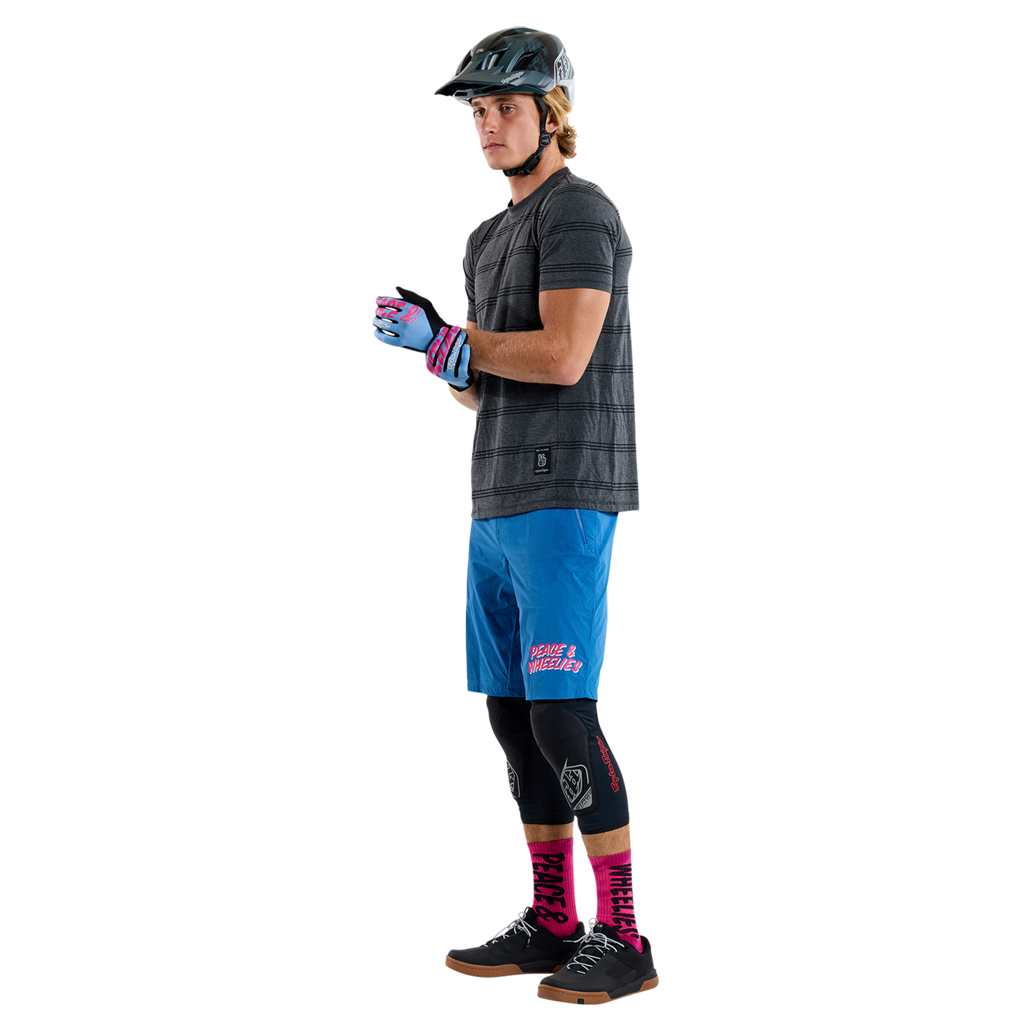 TROY LEE DESIGNS SKYLINE RIDE TEE WASH OUT Κοντομάνικο Jersey Γκρι 2025