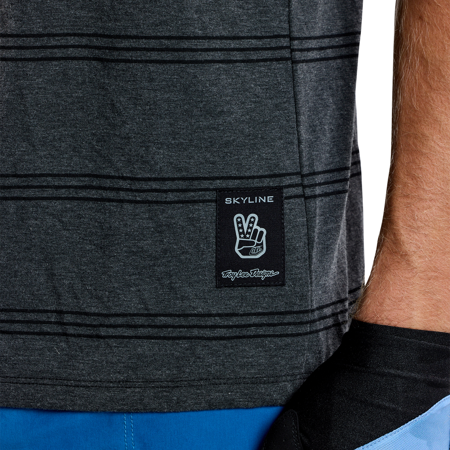 TROY LEE DESIGNS SKYLINE RIDE TEE WASH OUT Κοντομάνικο Jersey Γκρι 2025