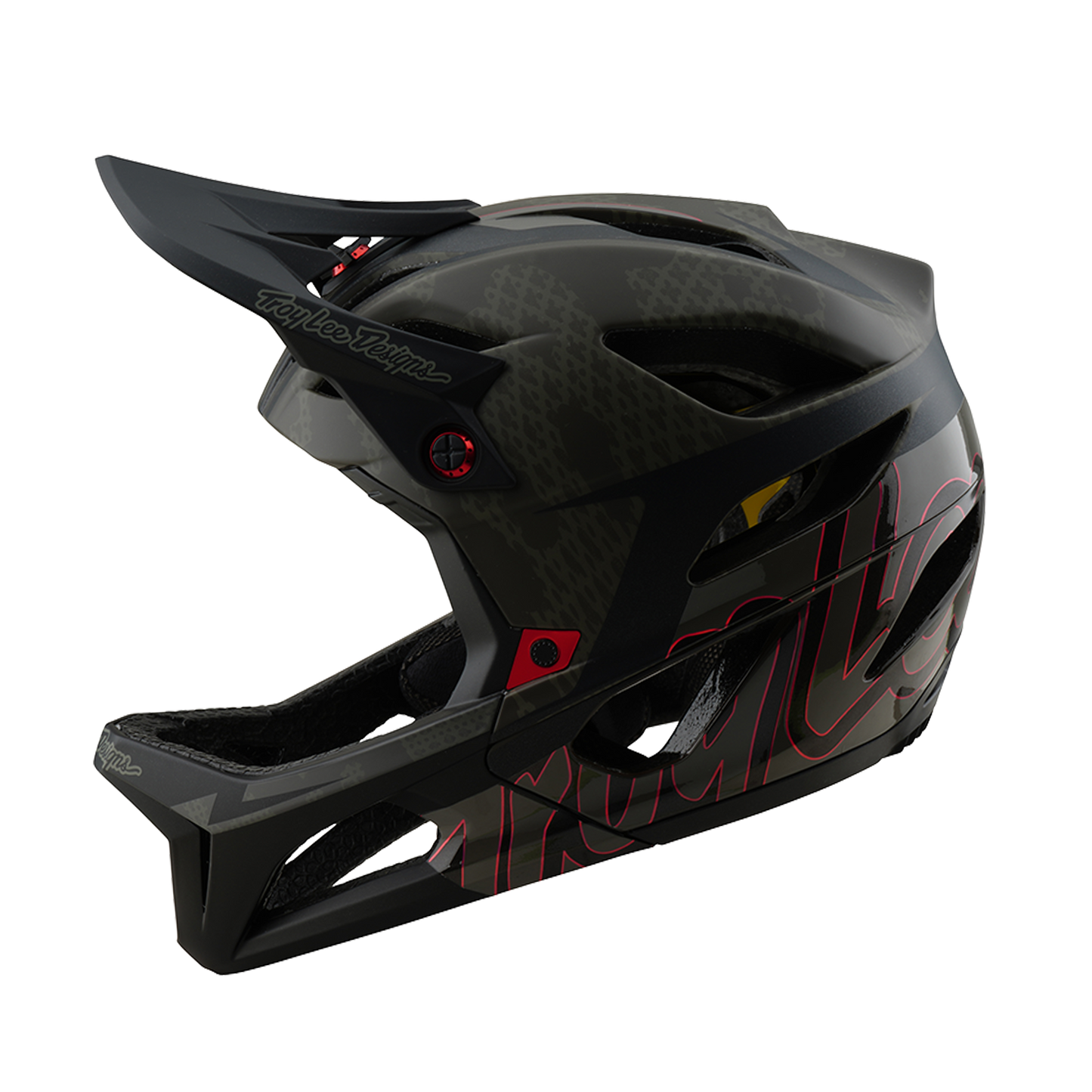 MTB Helmet TROY LEE DESIGNS STAGE NEAUWAVE MIPS Camouflage Khaki 2025