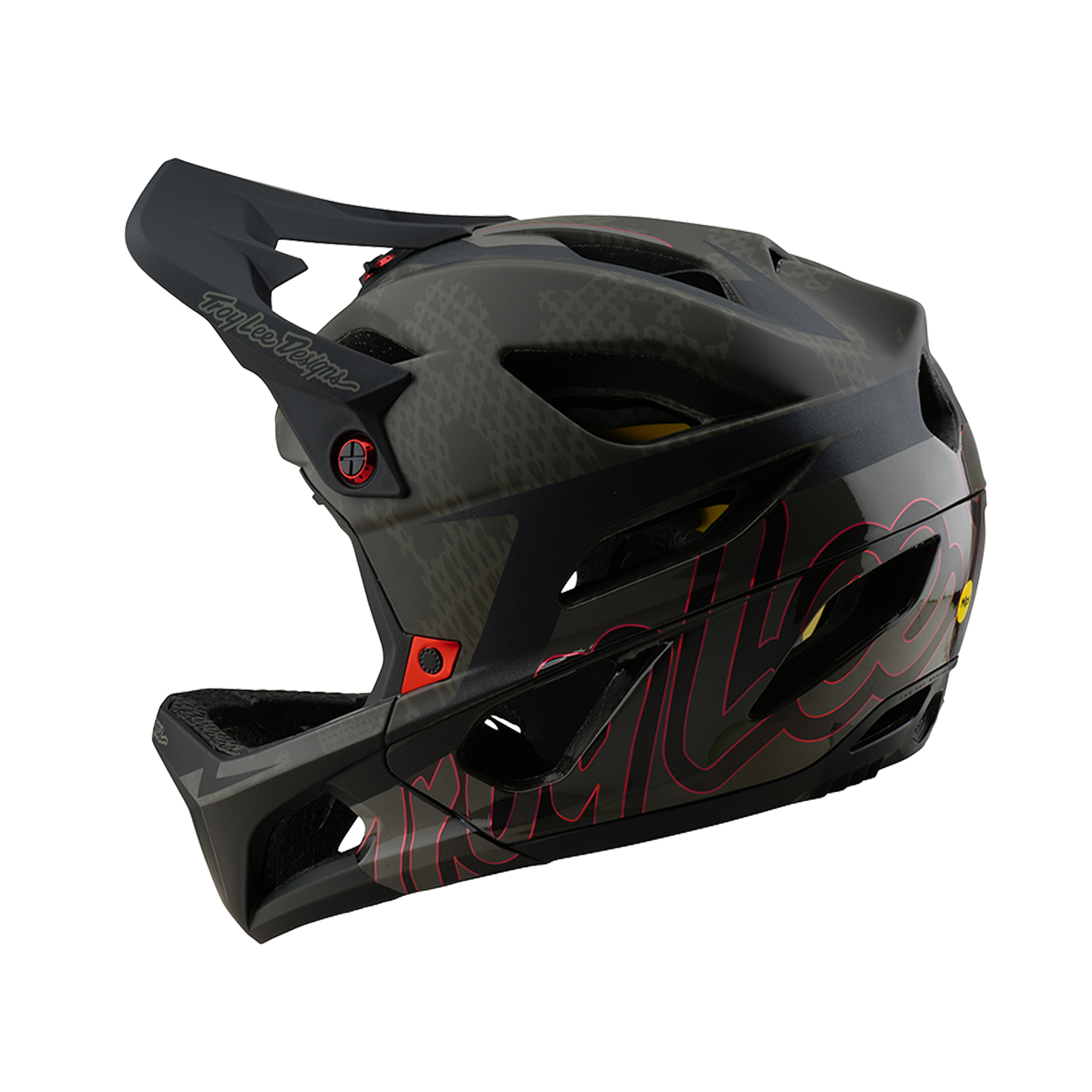 MTB Helmet TROY LEE DESIGNS STAGE NEAUWAVE MIPS Camouflage Khaki 2025