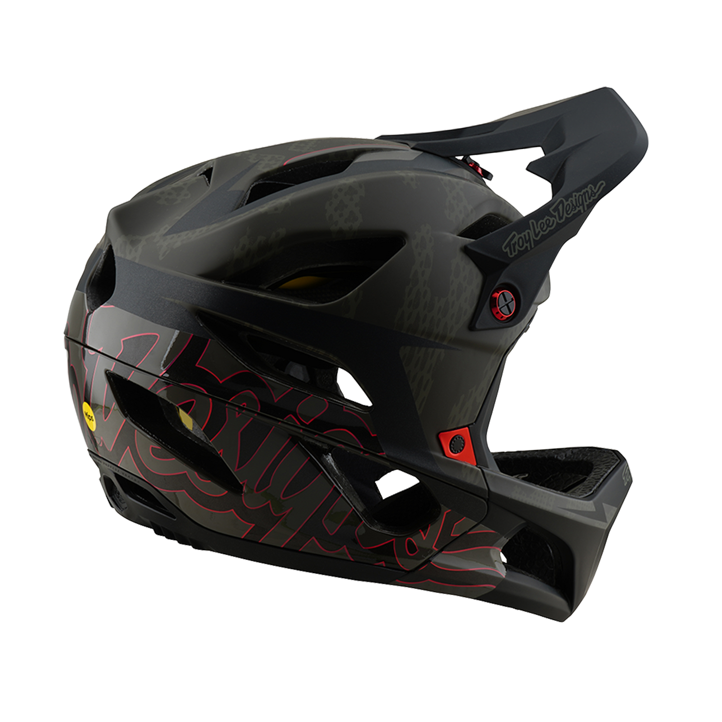MTB Helmet TROY LEE DESIGNS STAGE NEAUWAVE MIPS Camouflage Khaki 2025