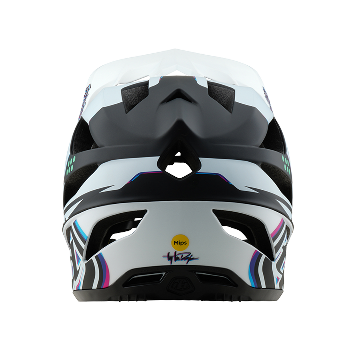 TROY LEE DESIGN STAGE MIPS MTB κράνος μαύρο/λευκό