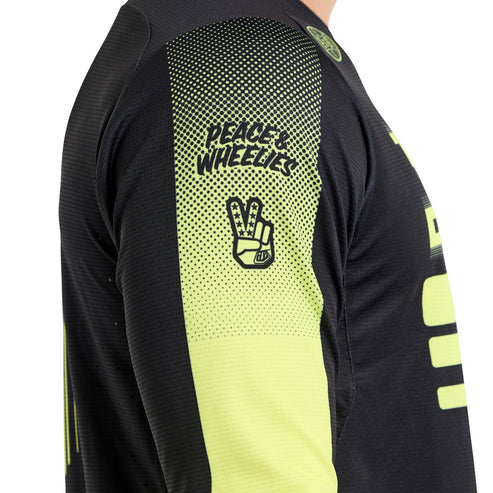 TROY LEE DESIGNS SPRINT Long Sleeve Jersey Black/Yellow