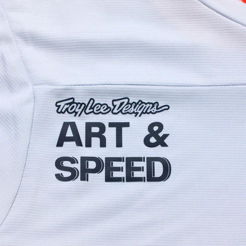 TROY LEE DESIGNS SKYLINE Long Sleeve Jersey White/Red