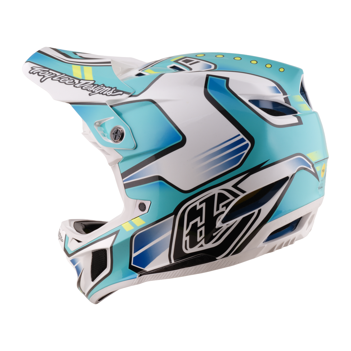 Κράνος MTB TROY LEE DESIGNS D4 COMPOSITE MIPS CREST REAL Πράσινο