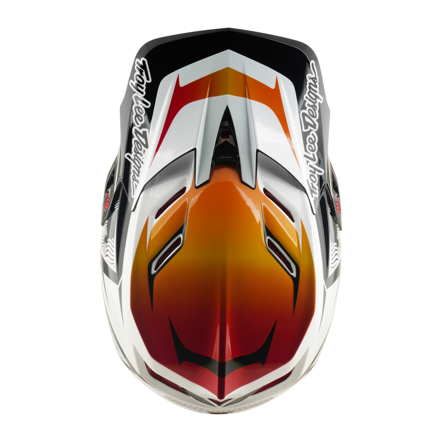 MTB helmet TROY LEE DESIGNS D4 COMPOSITE MIPS LINED UP White