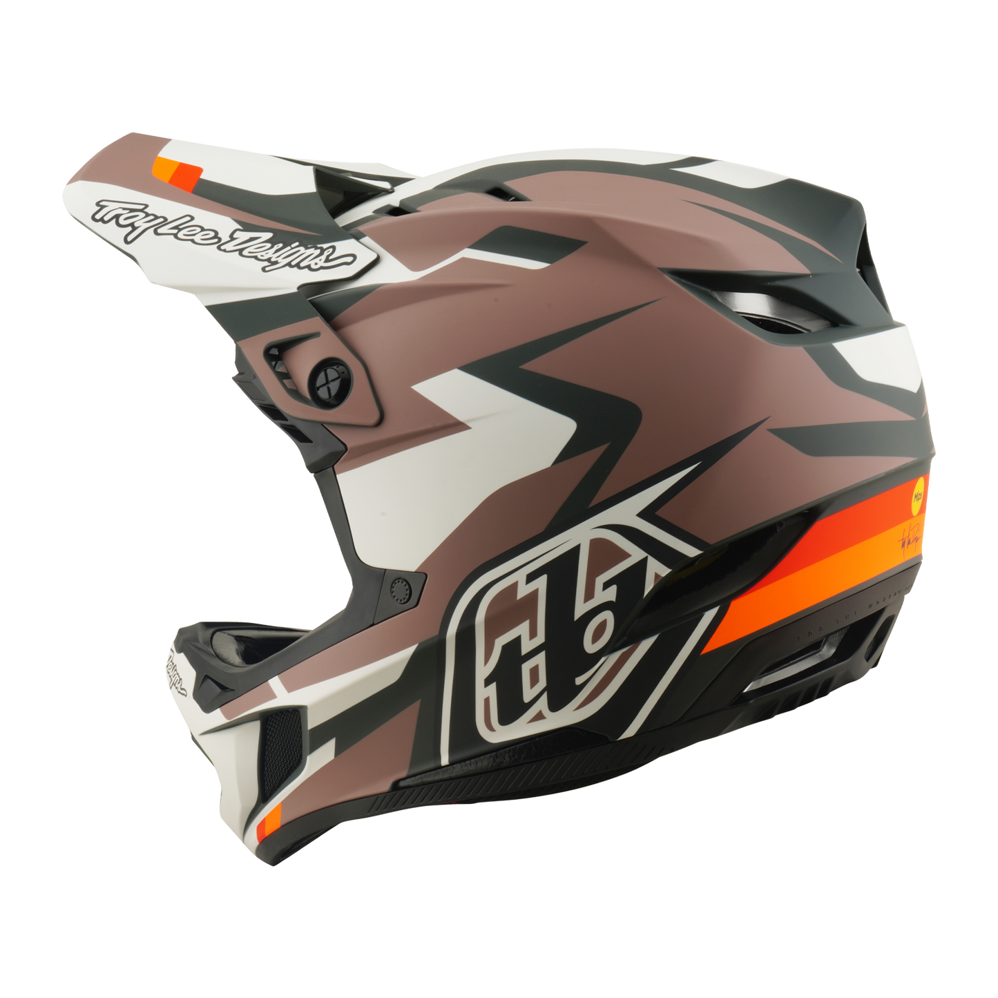 TROY LEE DESIGNS D4 POLYACRYLITE MIPS ROAMER Clay MTB κράνος