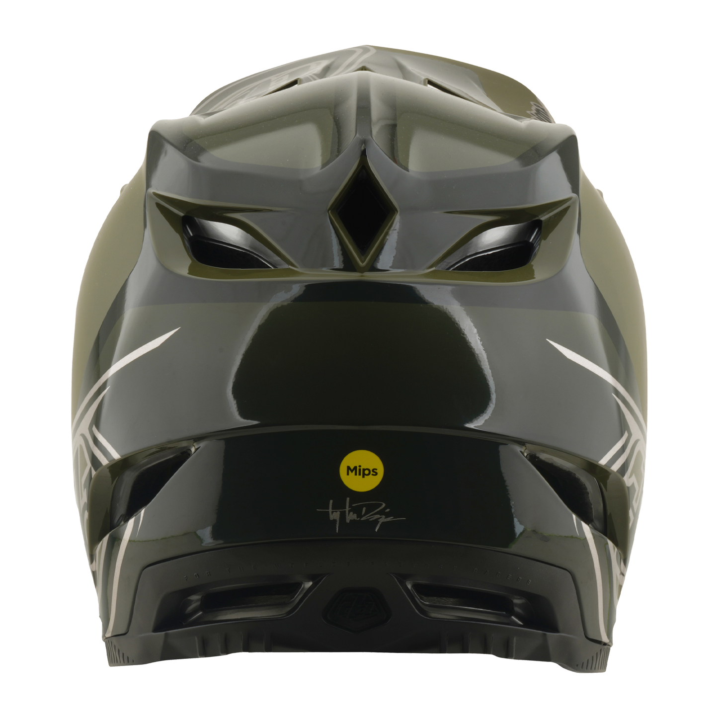 MTB Helmet TROY LEE DESIGNS D4 POLYACRYLITE MIPS SHADOW BEETLE Khaki