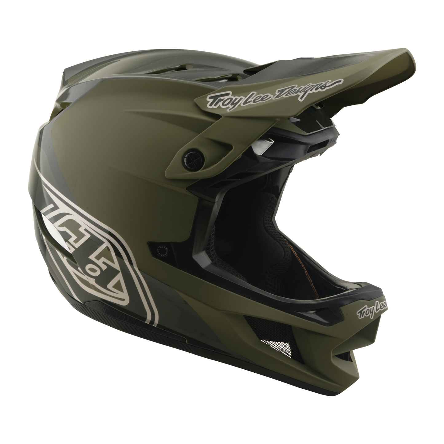 MTB Helmet TROY LEE DESIGNS D4 POLYACRYLITE MIPS SHADOW BEETLE Khaki