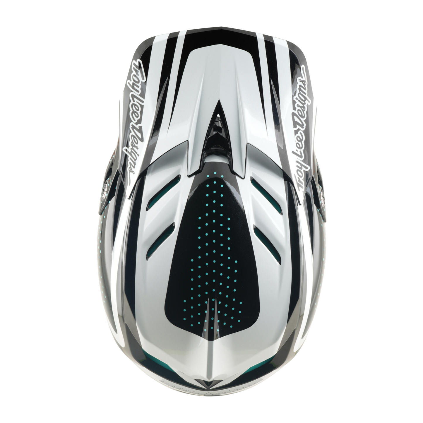 MTB helmet TROY LEE DESIGNS D4 POLYACRYLITE MIPS THE LINE Charcoal/White