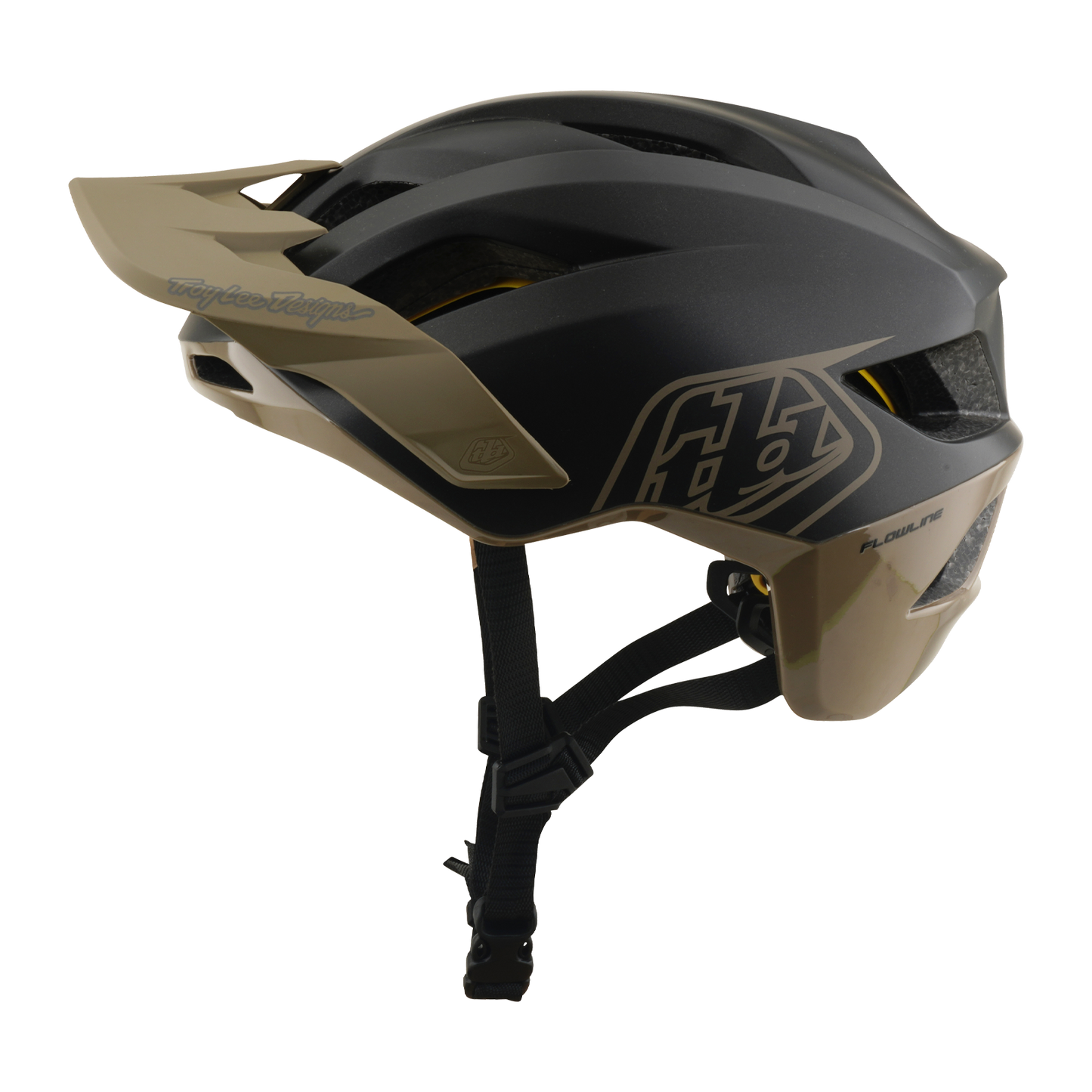 MTB helmet TROY LEE DESIGNS FLOWLINE POINT MIPS Charcoal/Timber
