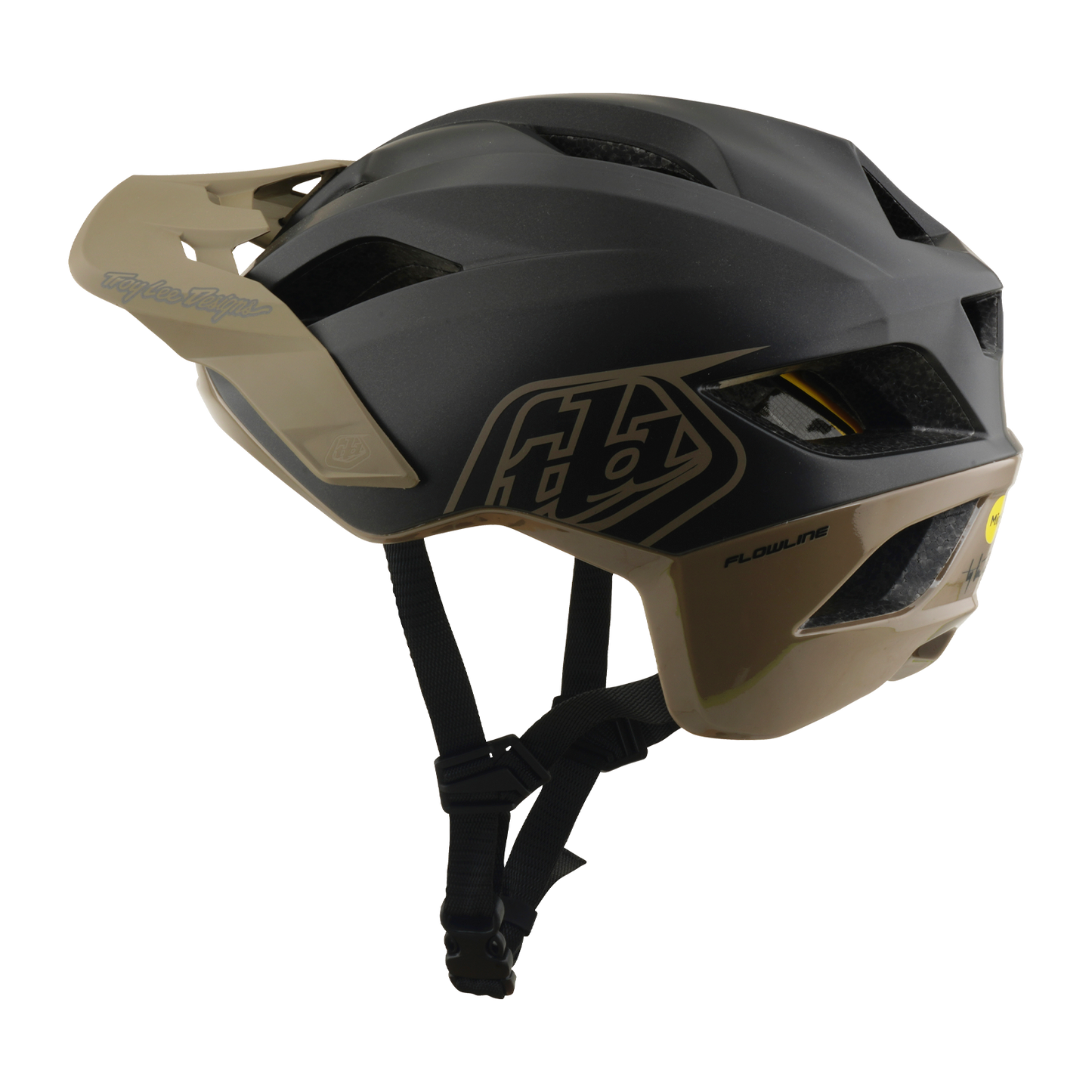 MTB helmet TROY LEE DESIGNS FLOWLINE POINT MIPS Charcoal/Timber