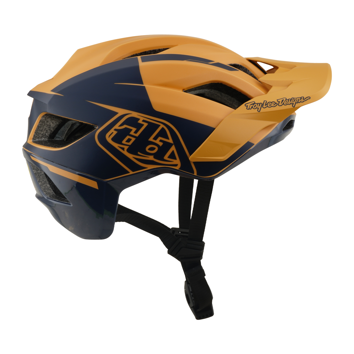 MTB Helmet TROY LEE DESIGNS FLOWLINE SE MIPS HYDRO Mustard/Black