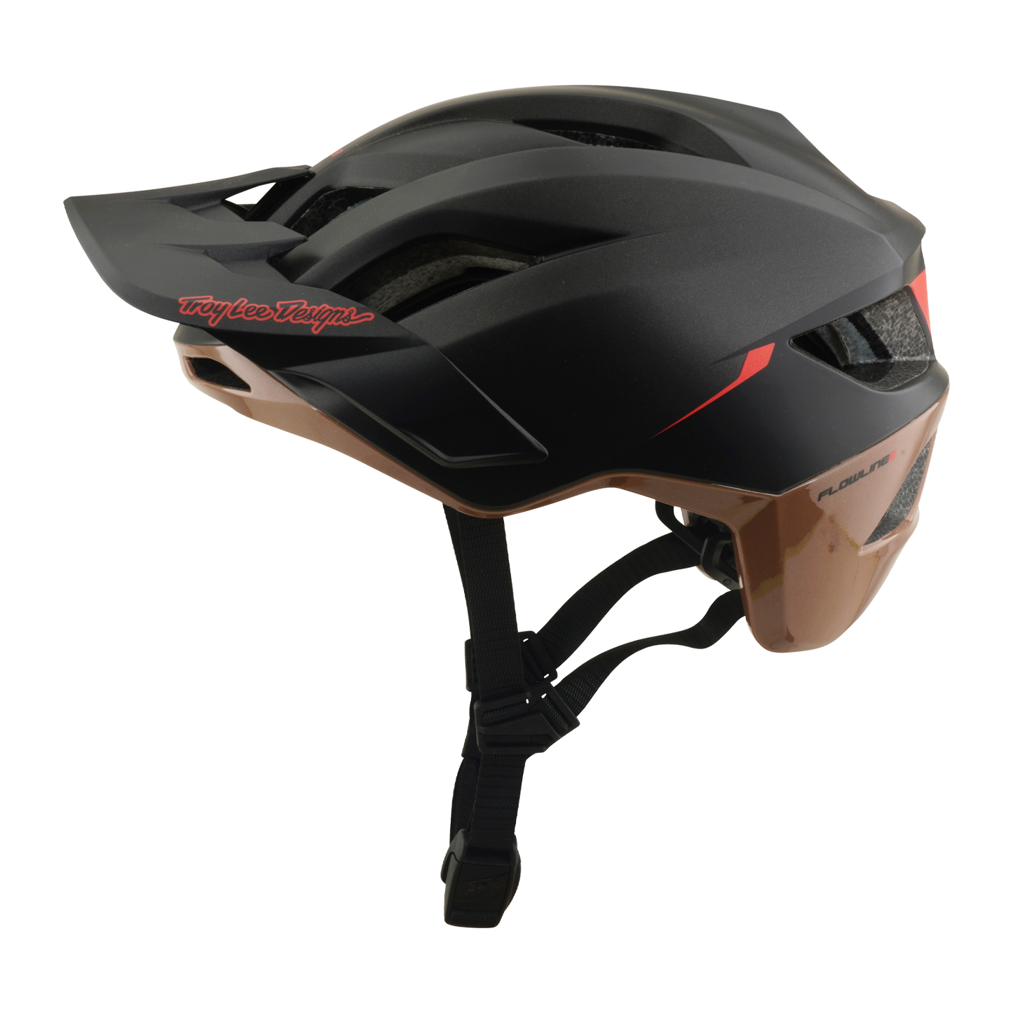 MTB helmet TROY LEE DESIGNS FLOWLINE SE MIPS STACKS Black/Brown