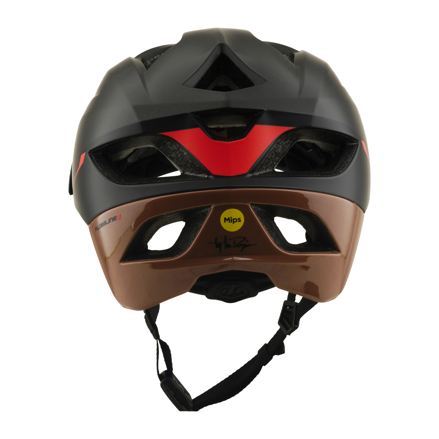 MTB helmet TROY LEE DESIGNS FLOWLINE SE MIPS STACKS Black/Brown
