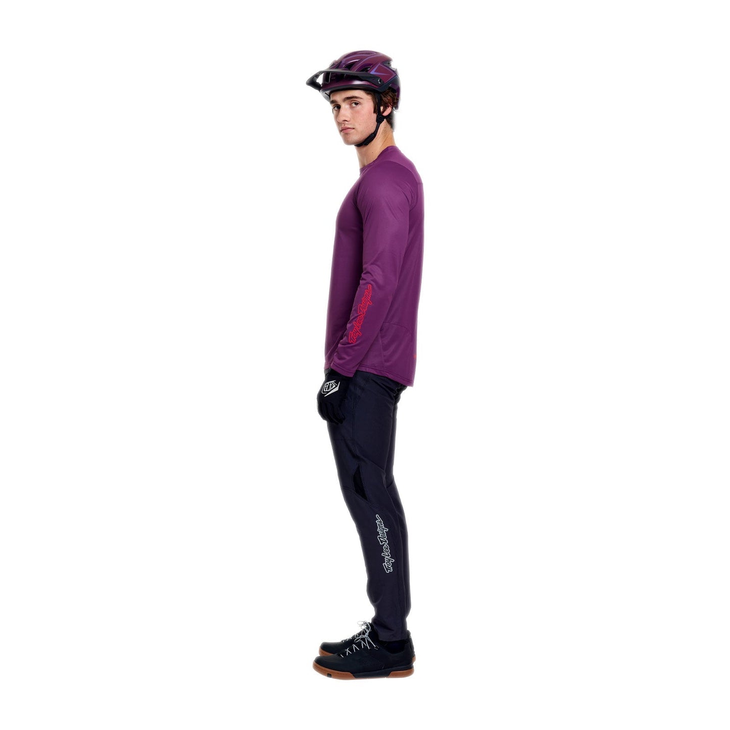 TROY LEE DESIGNS SKYLINE PRO MONO Long Sleeve Jersey Sangria