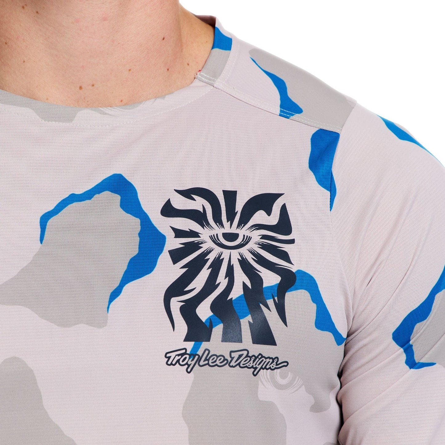 TROY LEE DESIGNS SKYLINE PRO FLOW CAMO Μακρυμάνικο Τζέρσεϊ από ελαφρόπετρα