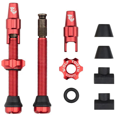 WOLF TOOTH CLIK VALVE Βαλβίδα χωρίς σωλήνες Κόκκινη