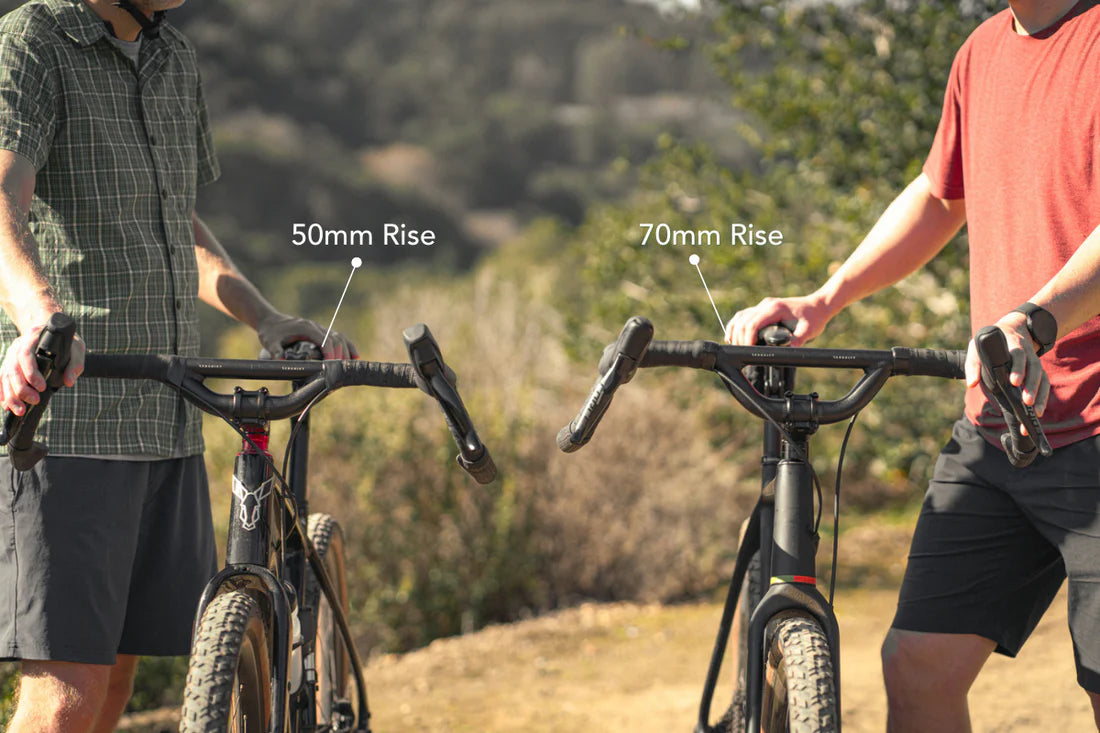 REDSHIFT Gravel Handlebar, Top Shelf 10° Flare Rise 50mm